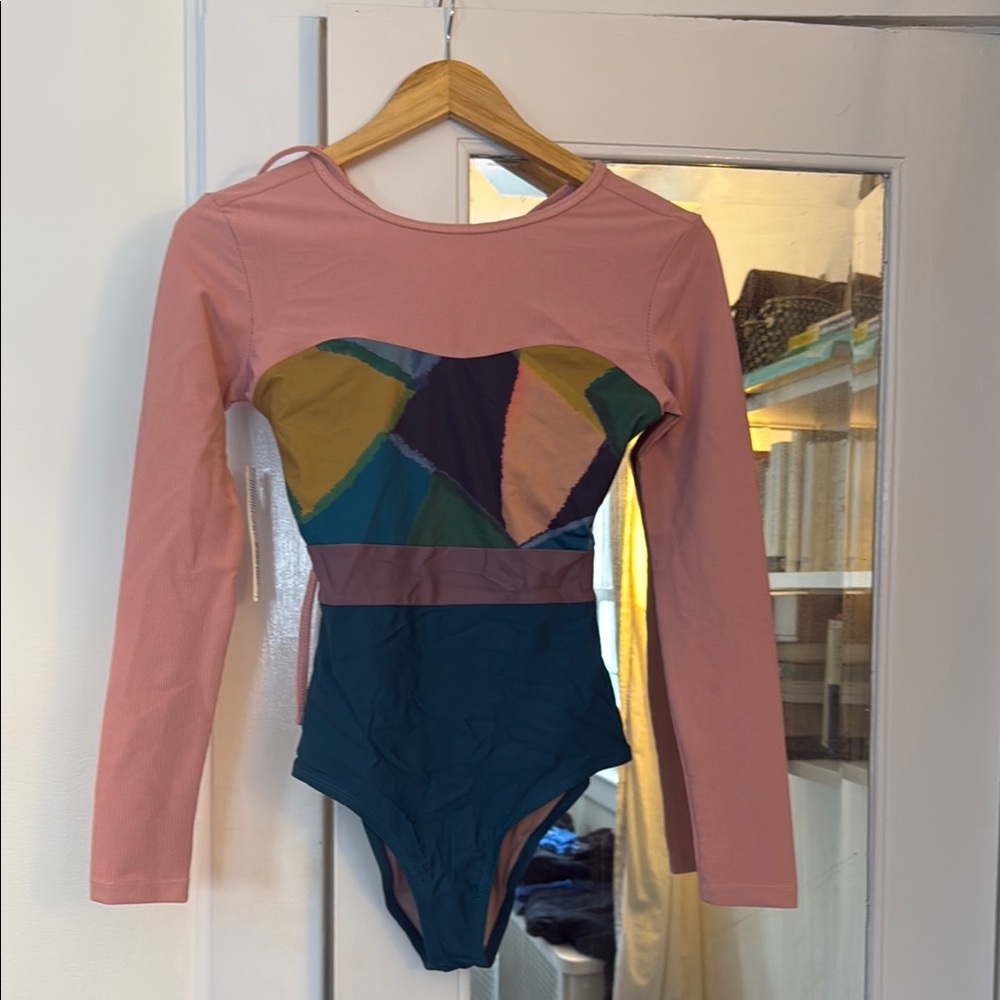 Colorful women’s bathing suit